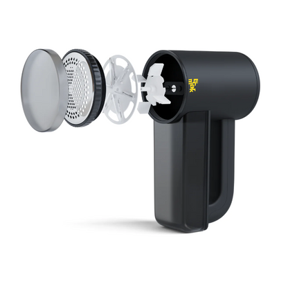 Aparat electric pentru indepartarea scamelor, Lucmark, Model B7, Acumulator, Portabil, Baterie 2000 mAh, 6000-8000 rot/min, Negru