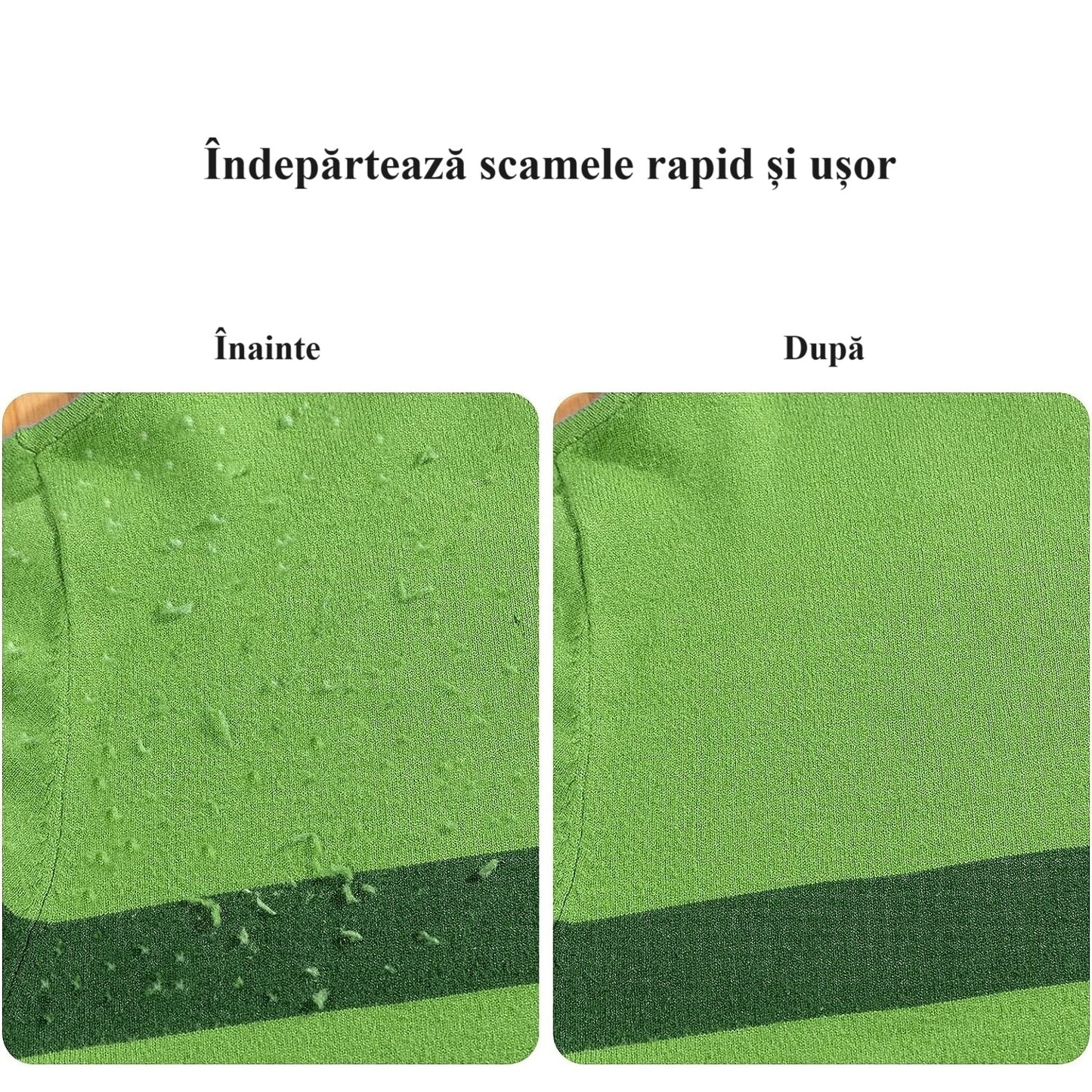 Aparat electric pentru indepartarea scamelor, Lucmark, Acumulator, Portabil, 9000 rpm, Sampanie