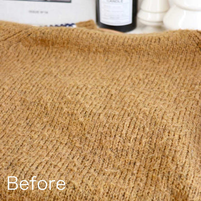 Aparat electric pentru indepartarea scamelor, Lucmark, Model B7, Acumulator, Portabil, Baterie 2000 mAh, 6000-8000 rot/min, Alb-Aur roz