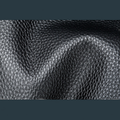 Rucsac premium pentru barbati, Lucmark, piele naturala, multifunctional, 42 × 15 × 30 cm, negru